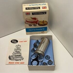 Tala Ware Icing and Food Decorating set with piper and 6 piping tips